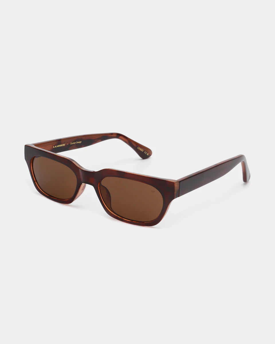Bror Sunglasses - Brown / Demi Light Brown Transparent