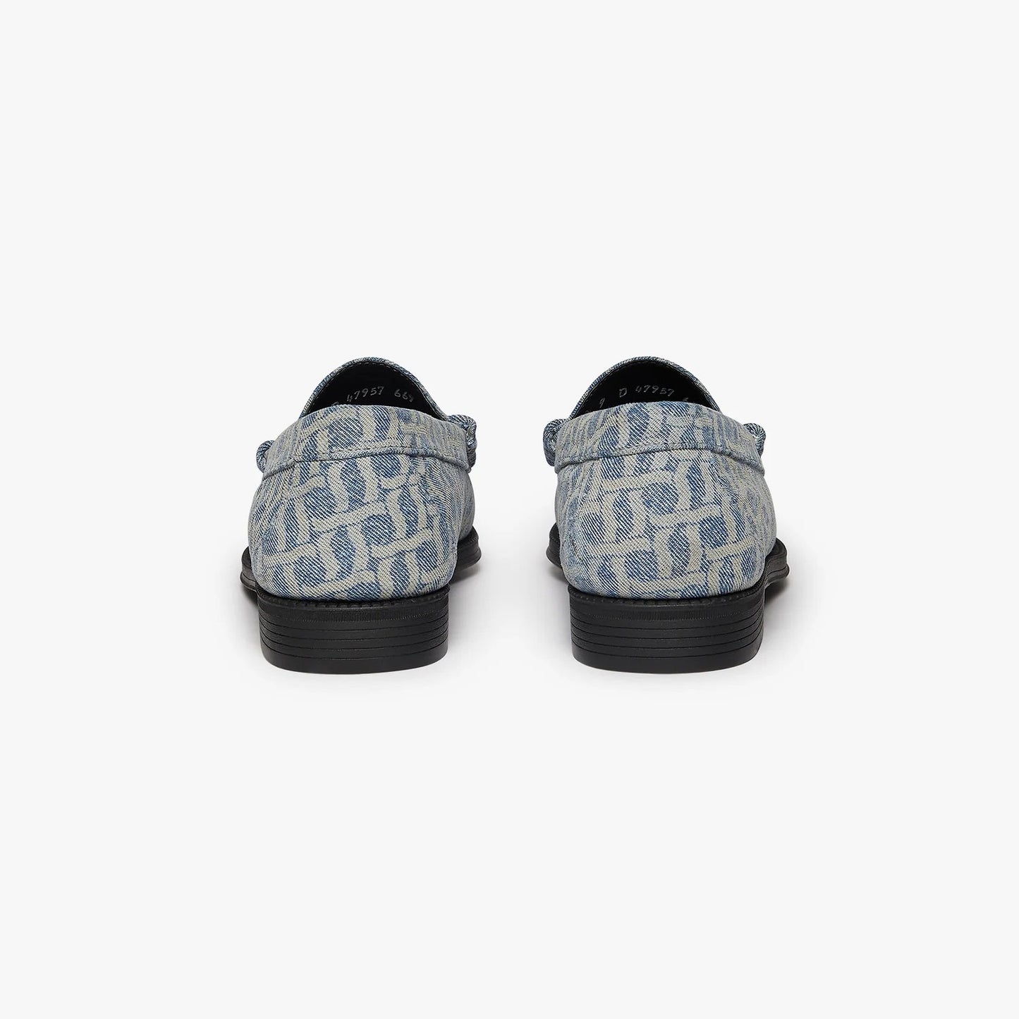 G.H. Bass X POP Trading Company Easy Weejun Lincoln - Light Blue Denim