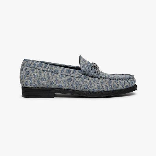 G.H. Bass X POP Trading Company Easy Weejun Lincoln - Light Blue Denim