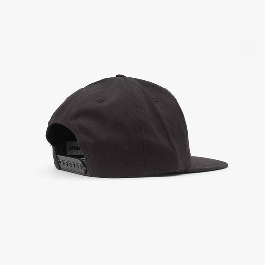 Crowley 6 Panel Cap - Black