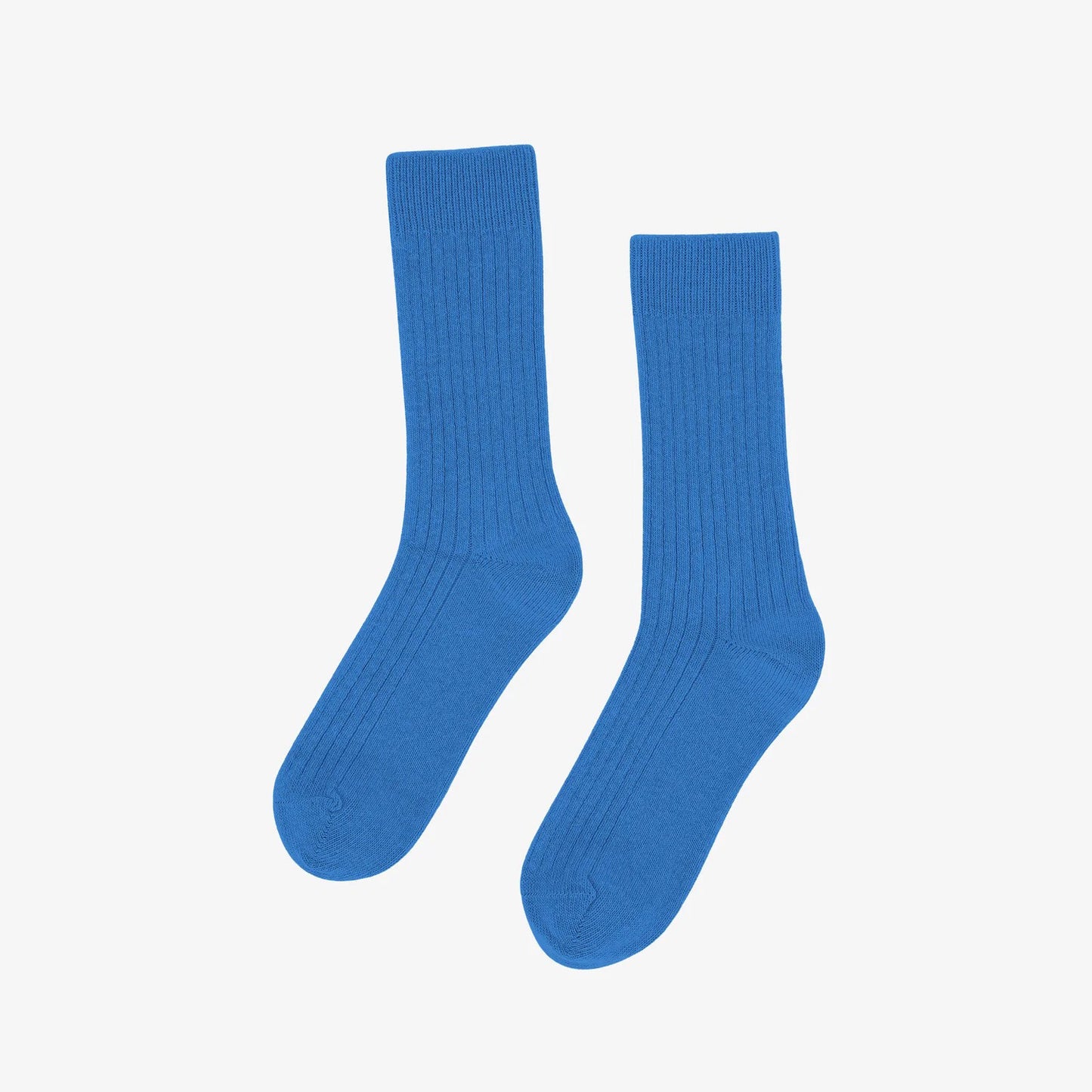 Merino Wool Blend Socks - Pacific Blue