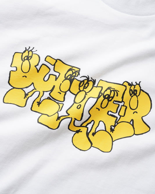Channel Tee - White
