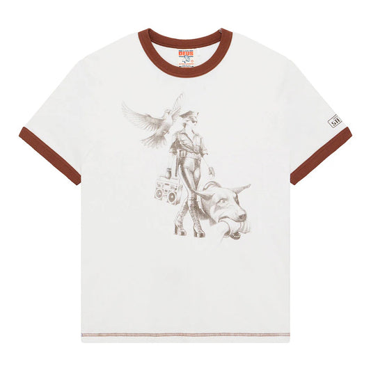 Beat Down Tee - Dirty White
