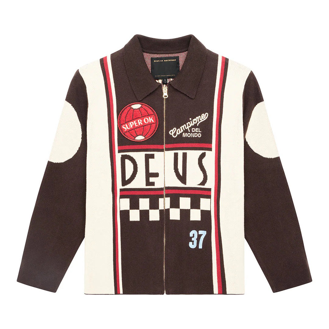 Monte Carlo Knit Cardigan - Java Brown