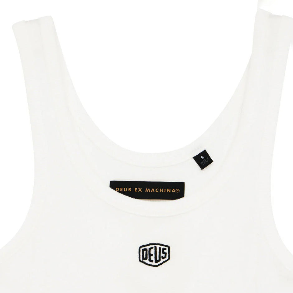 Women's June Shield Tank - Vintage White