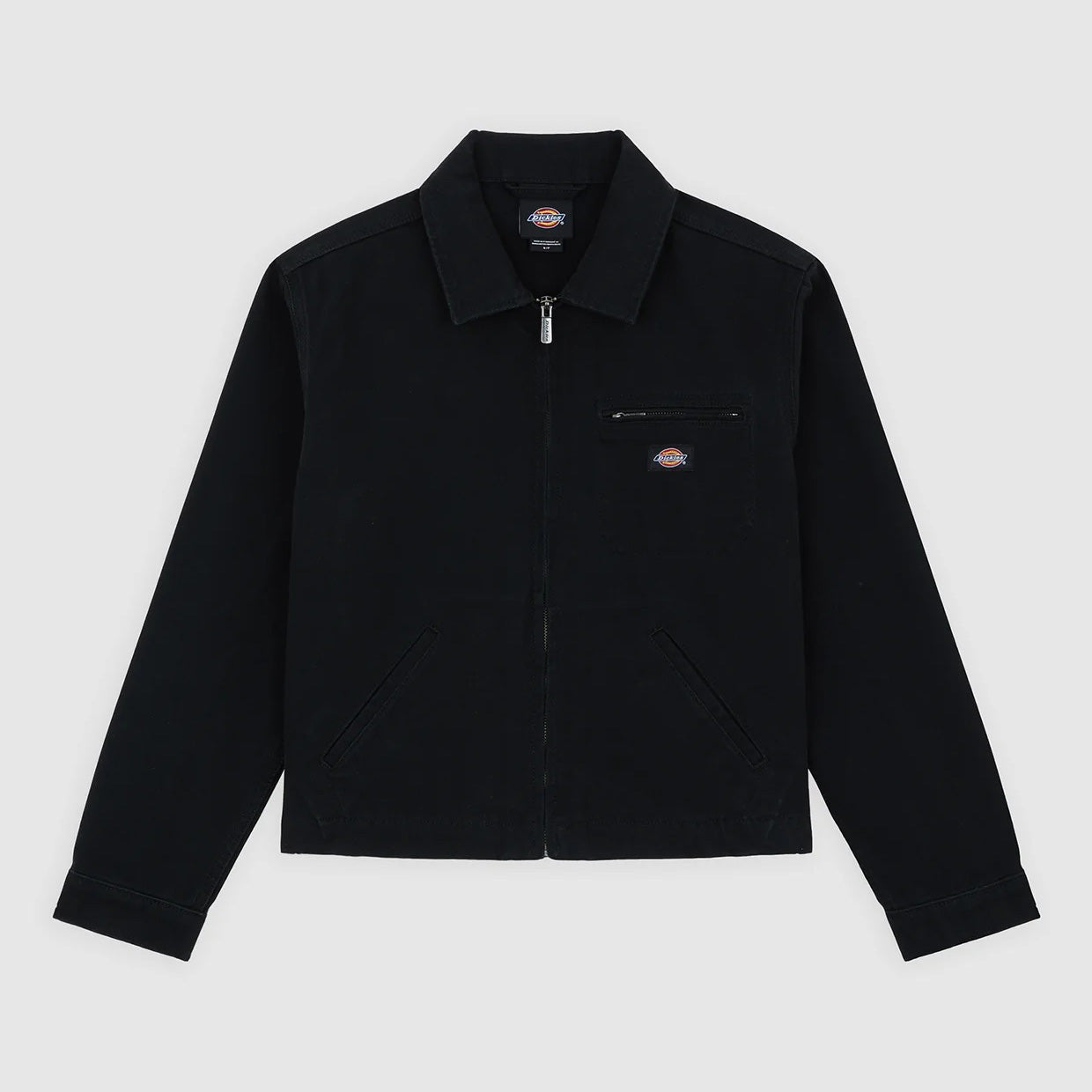 Women's Unlined Canvas Painter Jacket - Black