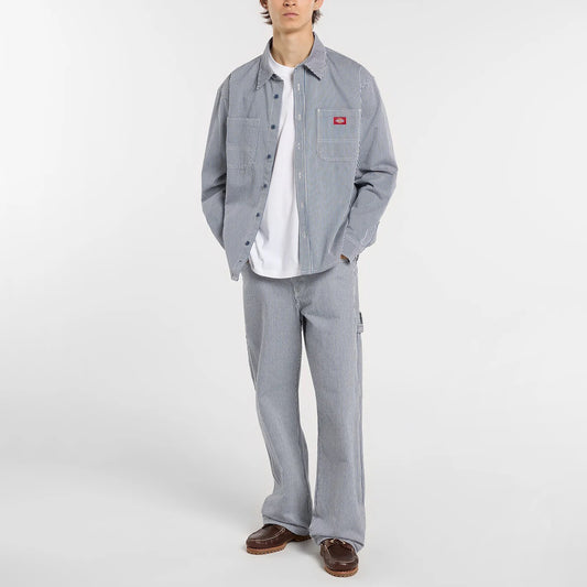Hickory LS Work Shirt - Retro Indigo