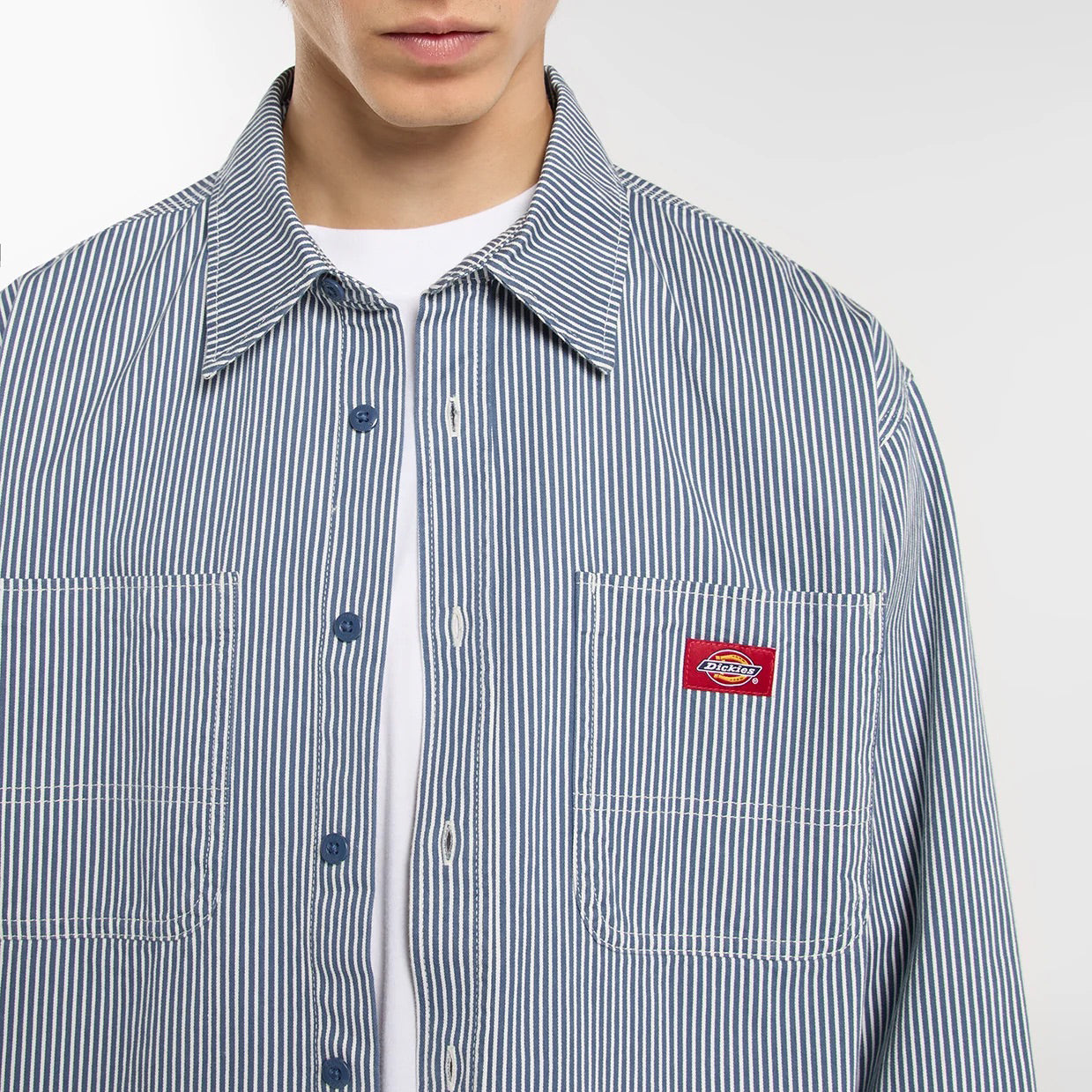 Hickory LS Work Shirt - Retro Indigo