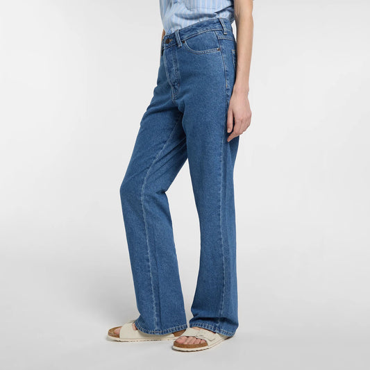 Women's Boot Cut Regular Fit Jeans - Classic Blue