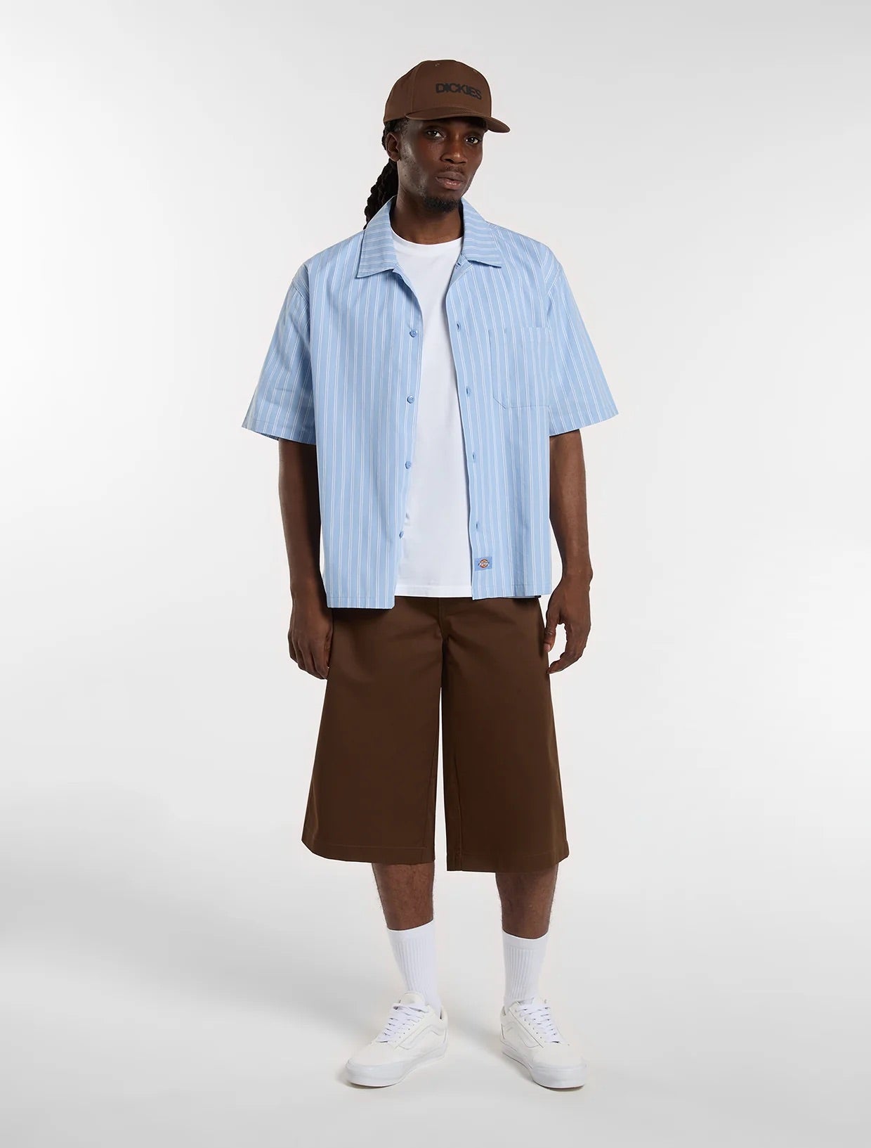 Venedocia Stripe SS Shirt - Endless Sky