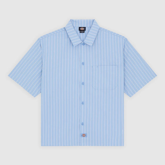Venedocia Stripe SS Shirt - Endless Sky