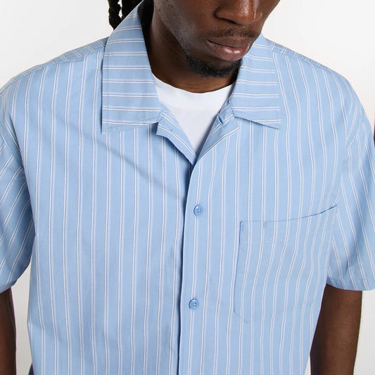 Venedocia Stripe SS Shirt - Endless Sky