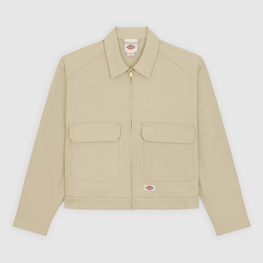 Hemp Twill Trucker Jacket - Eucalyptus