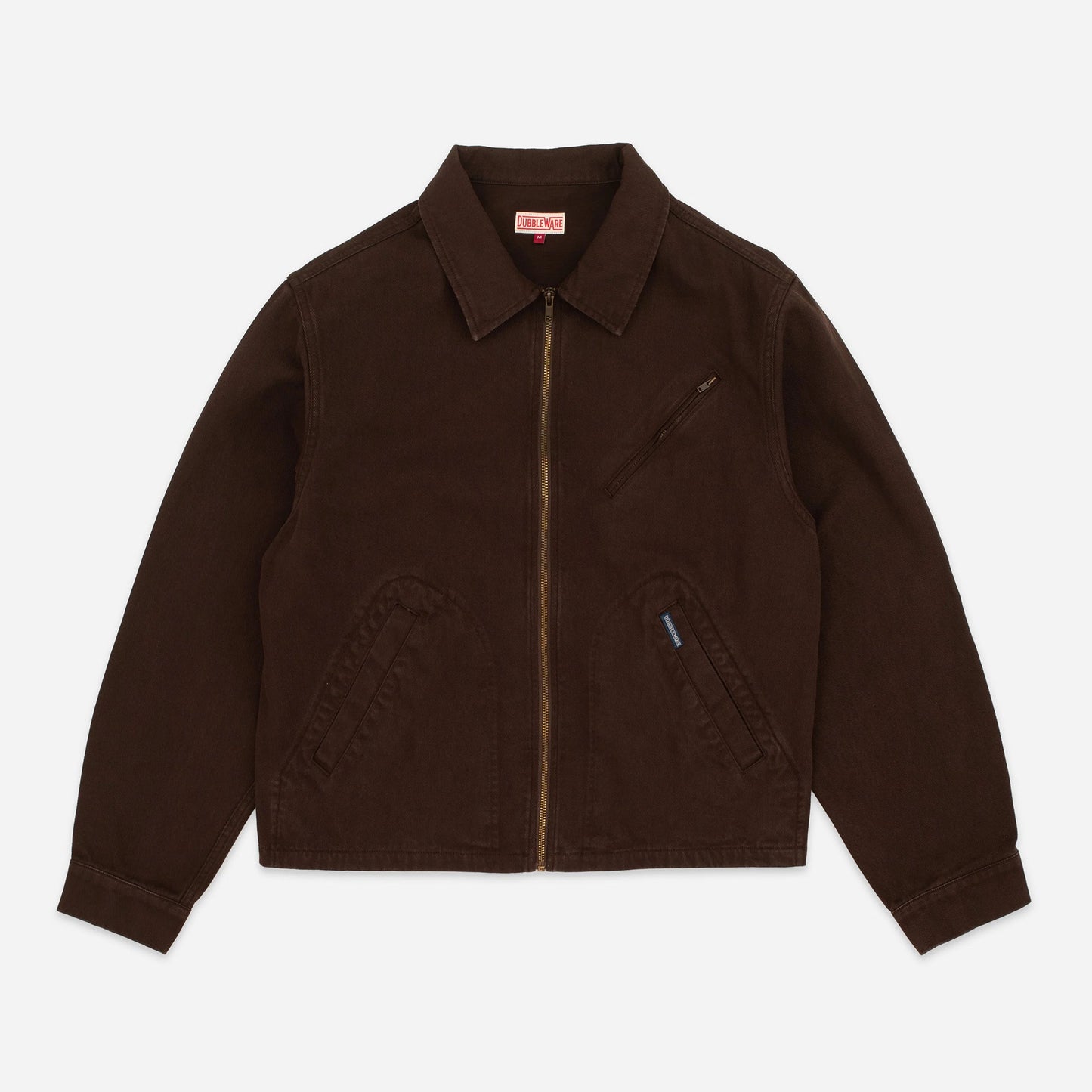 Crop Mechanic Jacket - Chocolate Plum