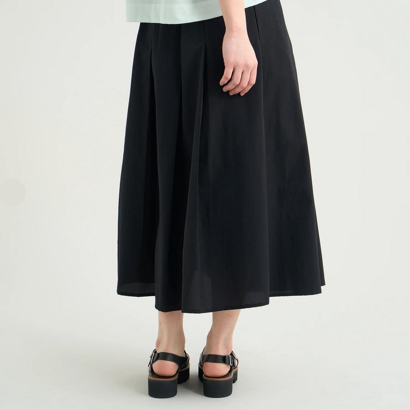 DotAir® Comfy Pleated Skirt W - P.Black