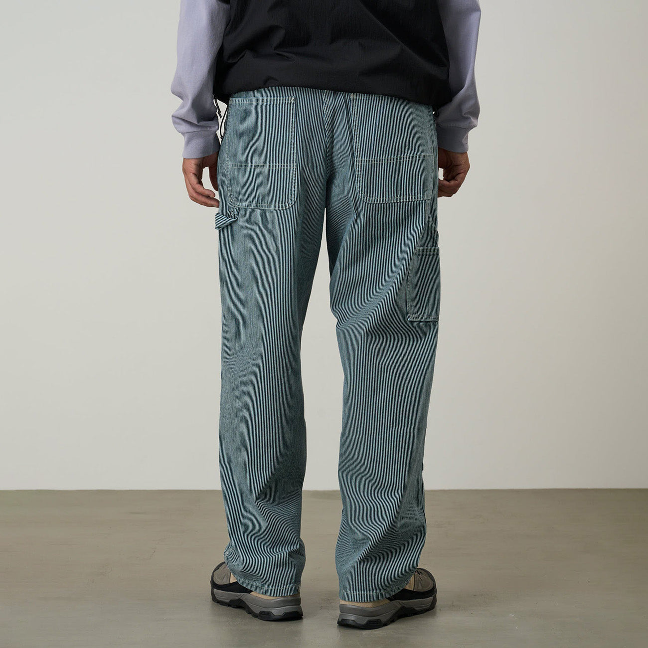 Overdyed Hickory Work Pant - Navy