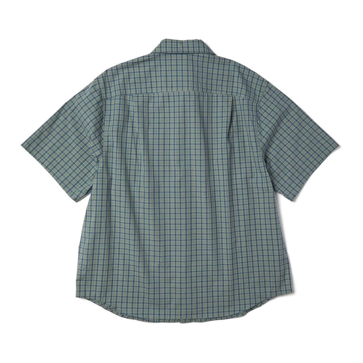 H Star SS Plaid Shirt - Marine