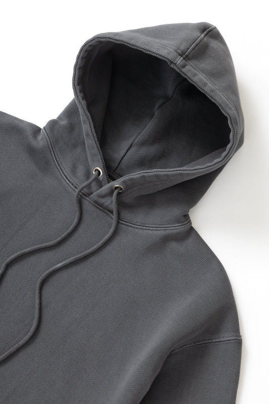 Loopback Hoodie - Washed Black