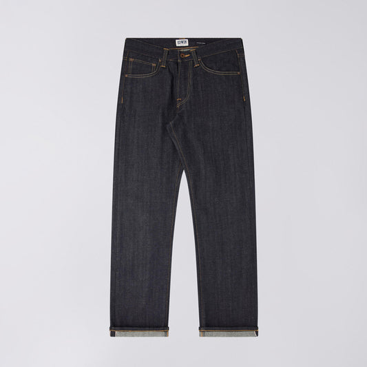 ED-47 Regular Straight Jeans, Red Selvage 14oz - Blue Unwashed