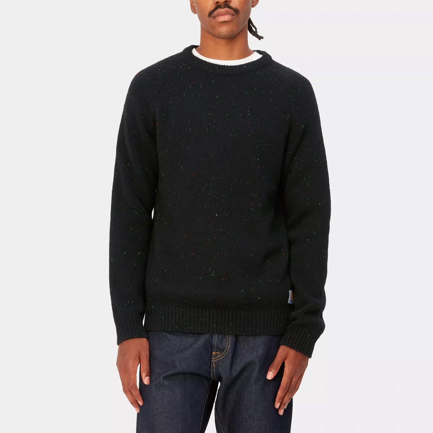 Anglistic Sweater - Speckled Black
