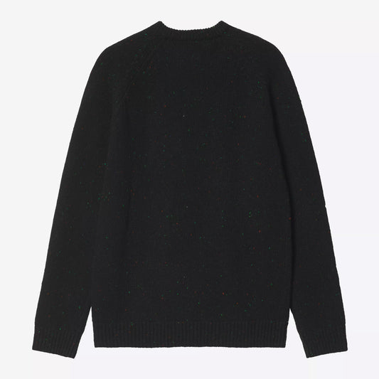 Anglistic Sweater - Speckled Black