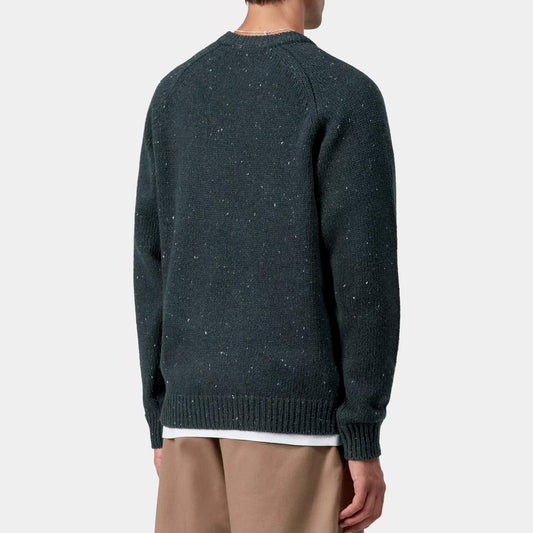 Anglistic Sweater - Speckled Deep Lagoon