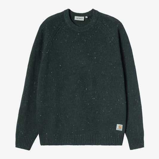 Anglistic Sweater - Speckled Deep Lagoon