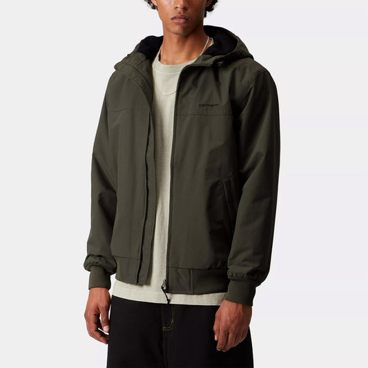 Hooded Sail Jacket - Cypress / Black
