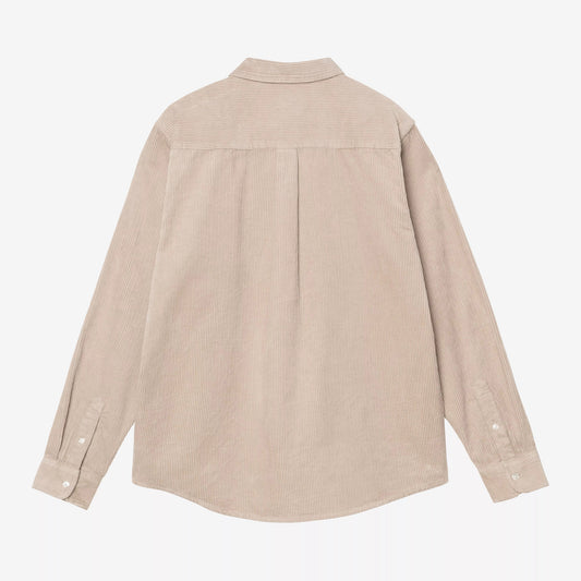 L/S Madison Cord Shirt AW26 - Wall