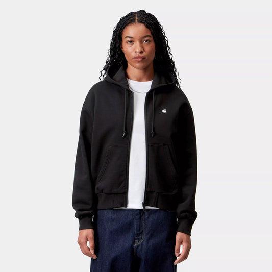 W’ Hooded Casey Jacket - Black / Silver