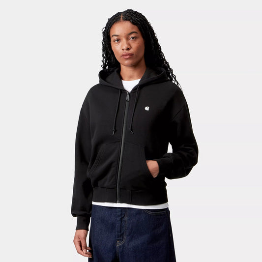 W’ Hooded Casey Jacket - Black / Silver