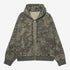 Hooded Benton Sweat Jacket - Camo Combi, Green