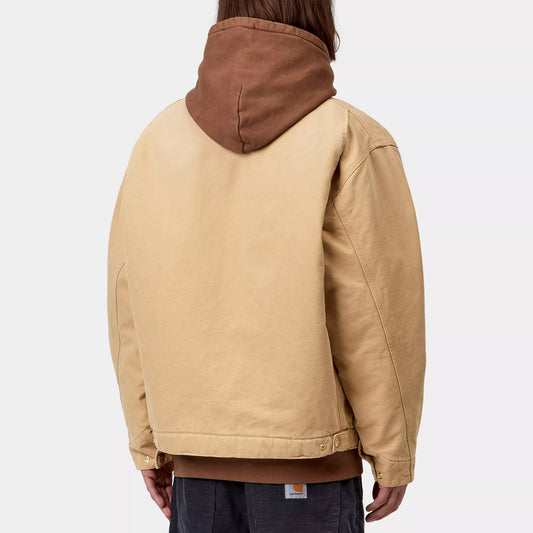 OG Detroit Jacket - WIP Dusty H / Tobacco stone canvas