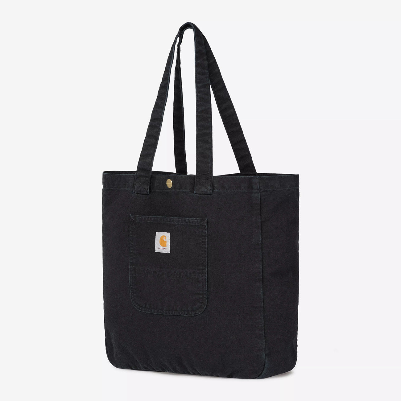 Bayfield Tote - Black (Stone Canvas)