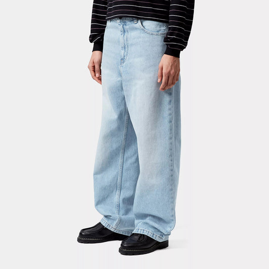 W' Brandon Pant - Blue, Heavy Worn Bleached