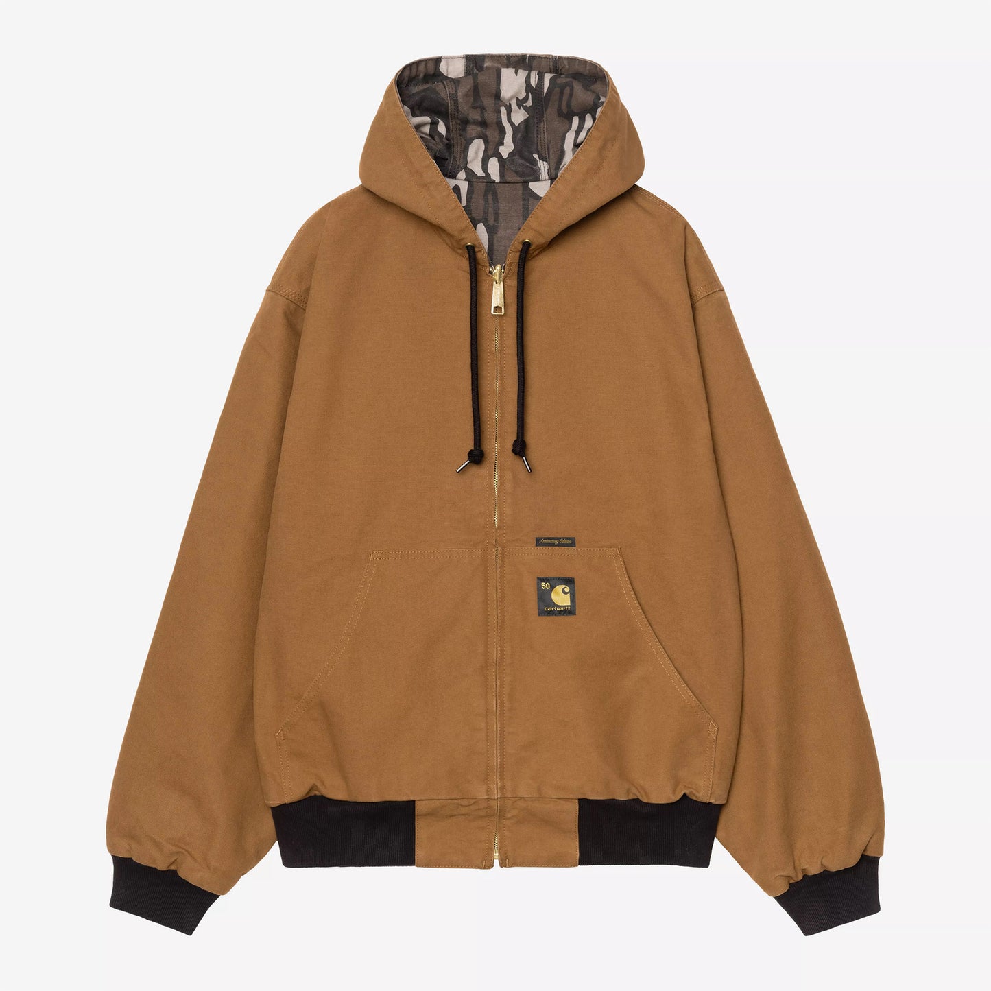 50 Years Anniversary OG Active Jacket Canvas - Hamilton Brown / Camo Treebark (Rinsed)
