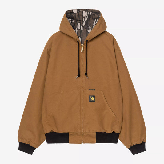 50 Years Anniversary OG Active Jacket Canvas - Hamilton Brown / Camo Treebark (Rinsed)