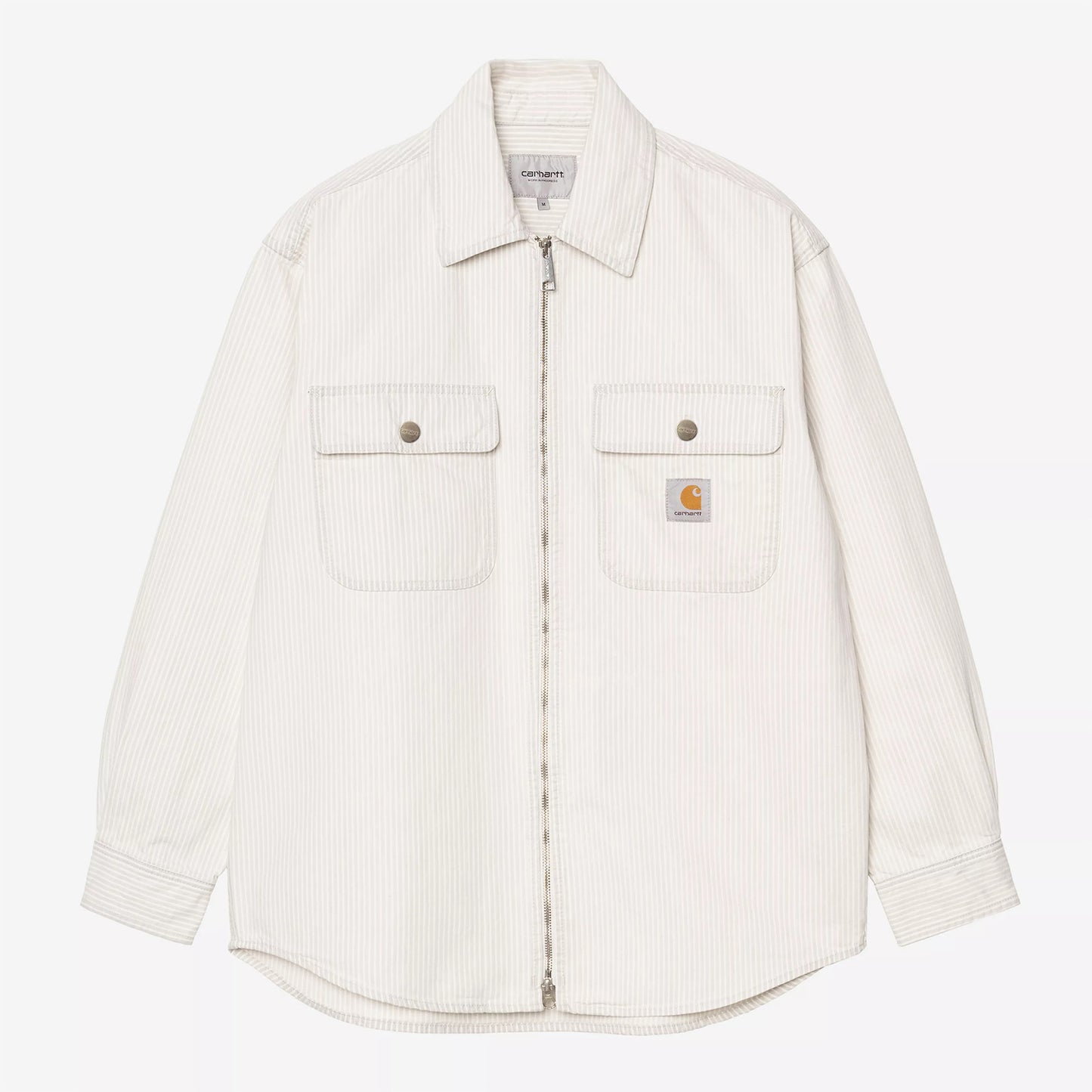 Mercer Shirt Jac, Mercer Stripe - Graphite / Bleached