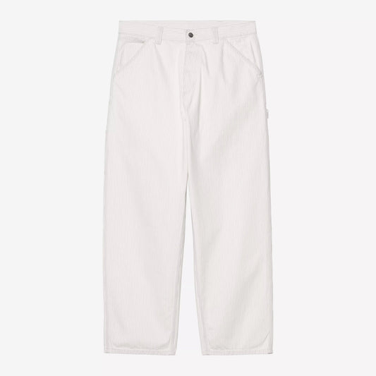 Mercer Single Knee Pant - Mercer Stripe, Graphite / Bleached