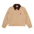 Womens Team IC Cropped Work Jacket - Beige