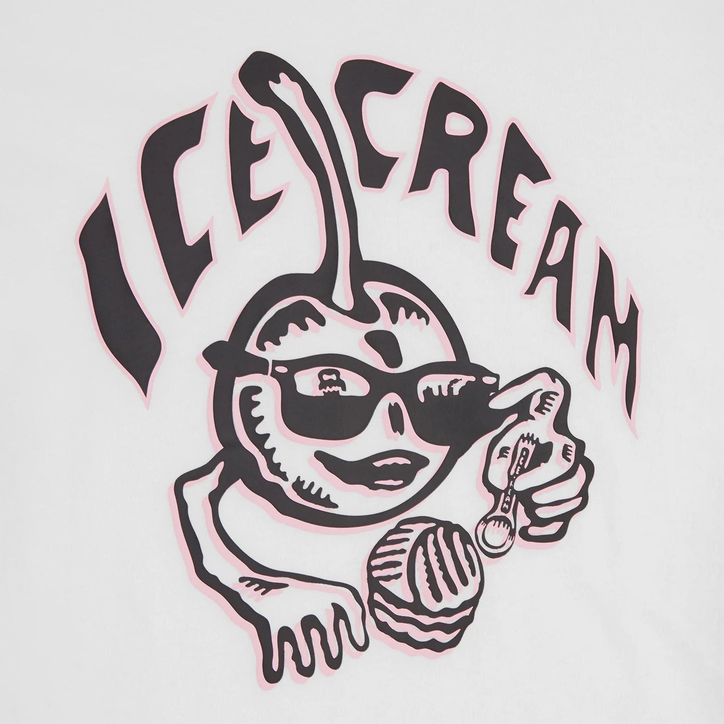 Womens Cherry Ringer T-Shirt - White
