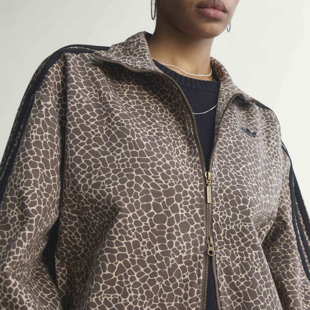 W' Firebird Oversized Denim Jacket - Earth Strata / Stone Khaki