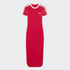 3 Stripes Dress (Slim) - Better Scarlet / White