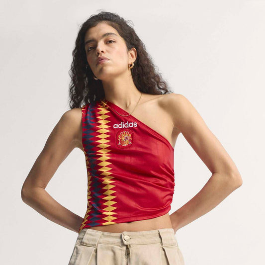 Women's Spain Reconstructed Bring Back Jersey - Collegiate Red