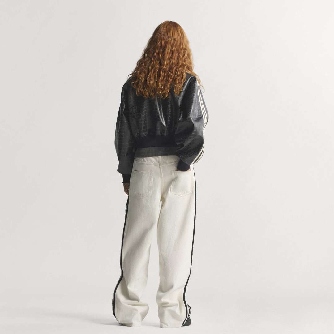 Womens SST Pleather Jacket - Black