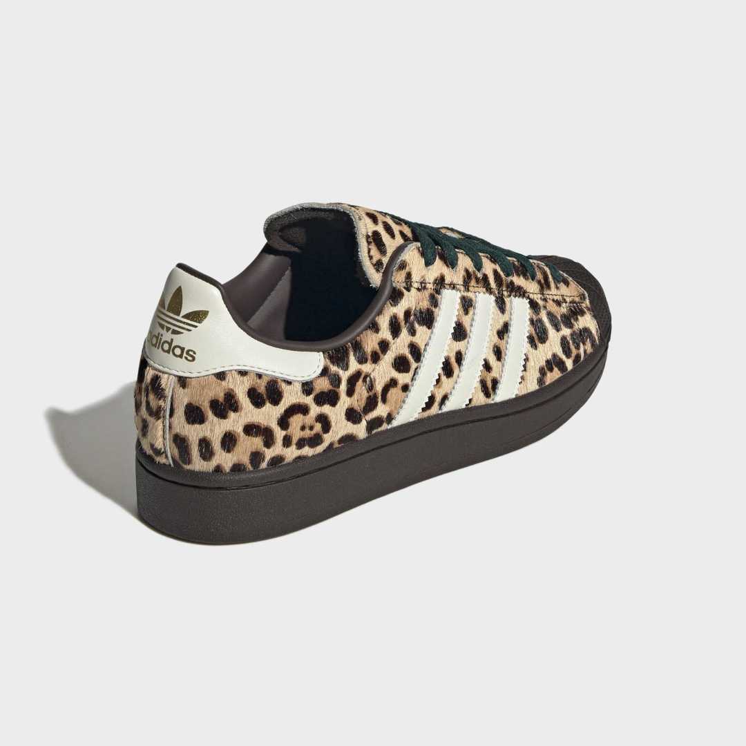 W' Superstar II - Dark Brown / Ivory / Gold Metallic