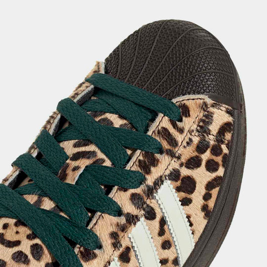 W' Superstar II - Dark Brown / Ivory / Gold Metallic