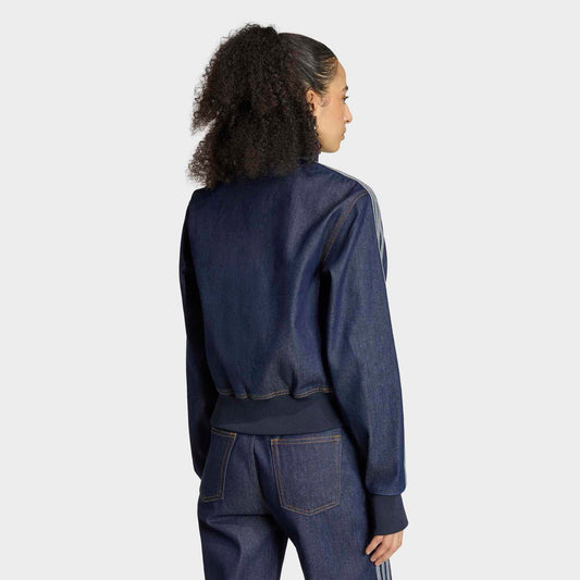 Women's Firebird Denim Track Top - Indigo