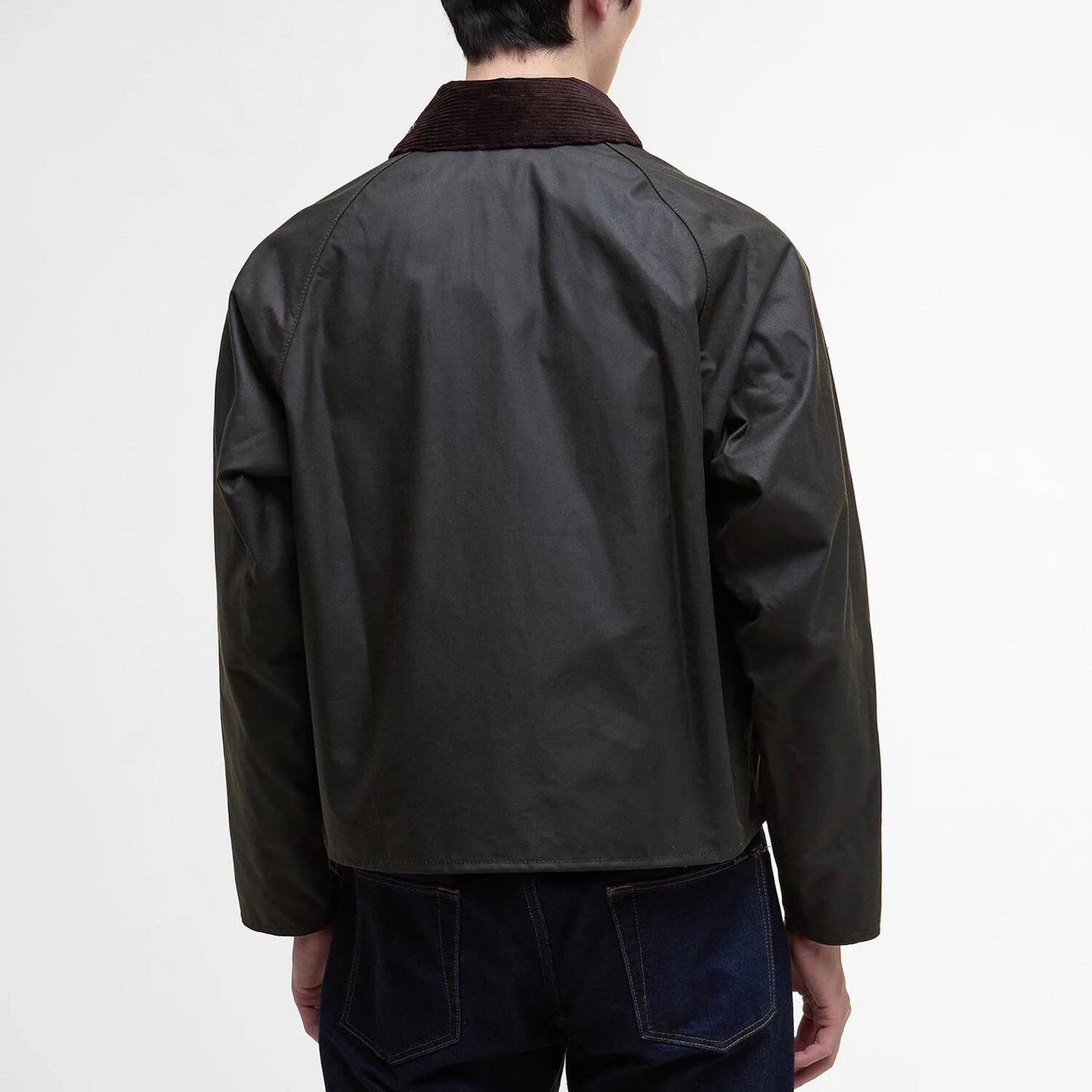 Spey Slim Waxed Jacket - Olive