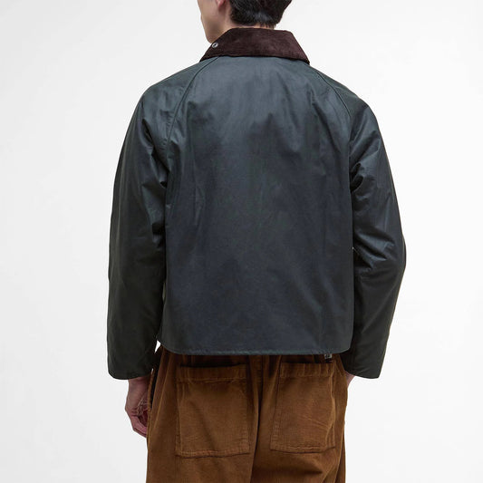 Spey Slim Waxed Jacket - Sage